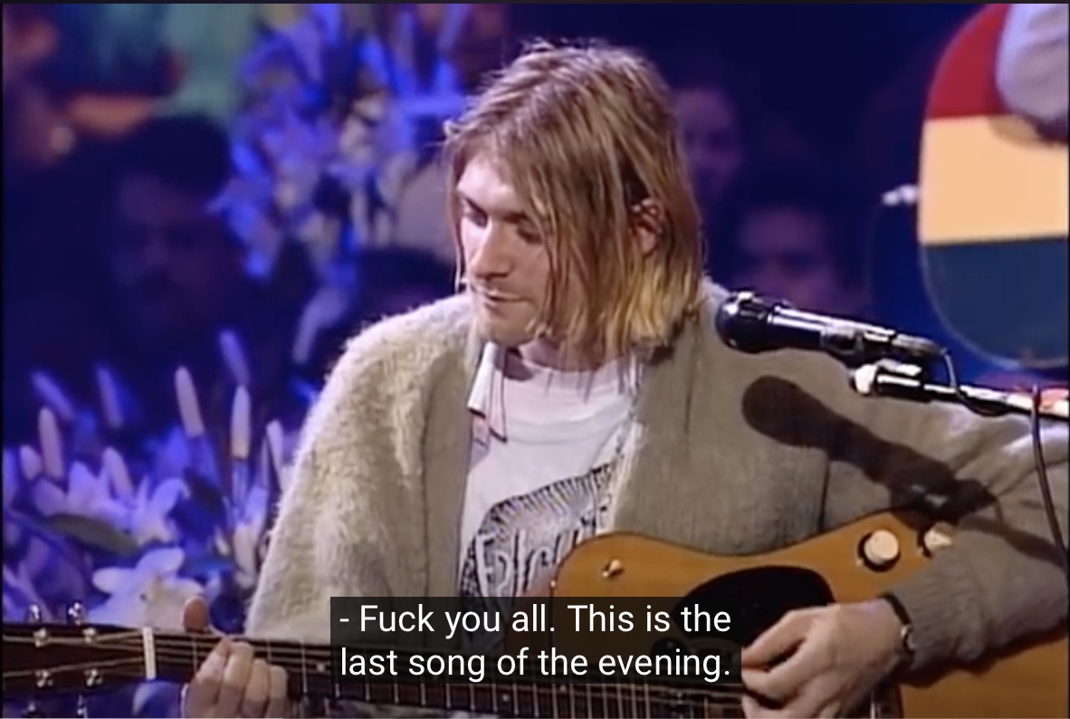 #10 – Where Did You Sleep Last Night? – Nirvana